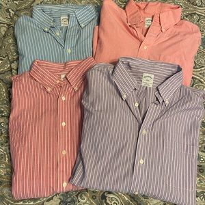 Lot of 4 Brooks Brothers dress shirts